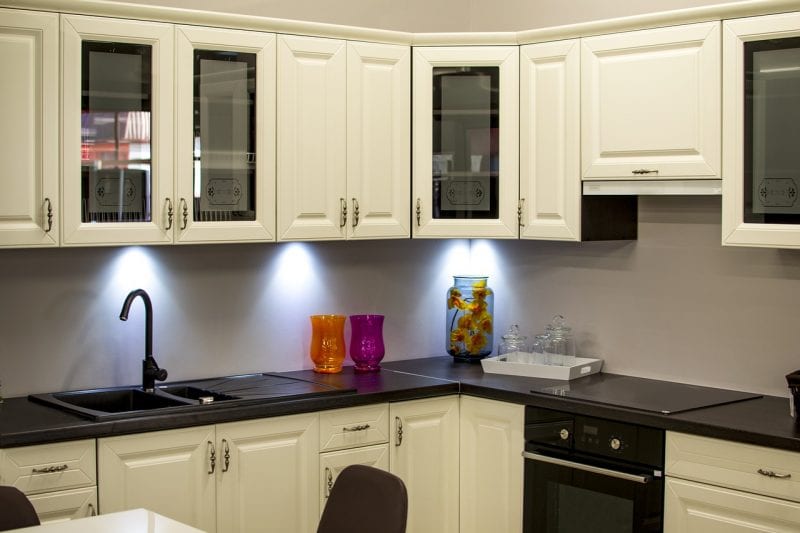 Sharrett Construction - accent lighting in your kitchen